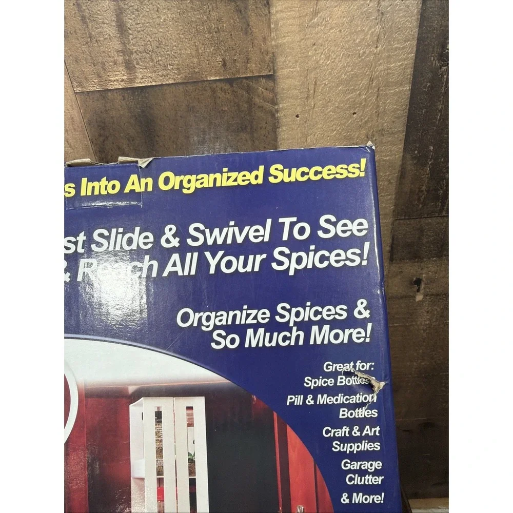 Brand New Swivel Store Organizer Spice Rack Storage System As Seen on TV!!